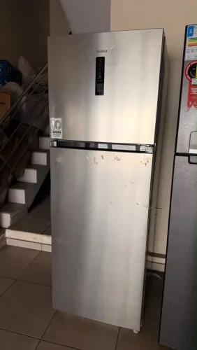GELADEIRA MIDEA 347L MD-RT468MTA041 /FF - INOX 110V