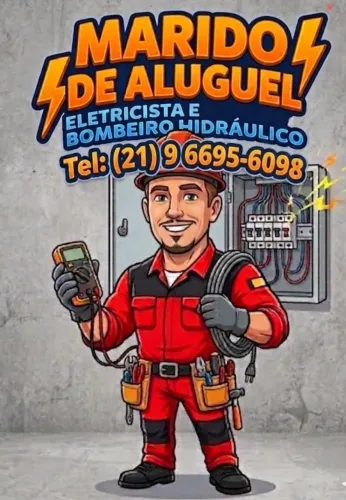 Bombeiro hidráulico eletricista marido de aluguel