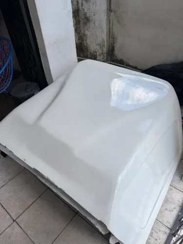 CAPOTA DE FIBRA DE VIDRO PARA SAVEIRO CABINE DUPLA