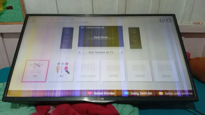 Tv smart 39 p/ retirar peças