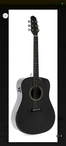 Violão semi-novo