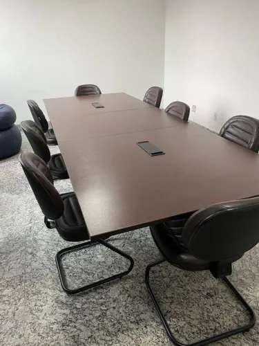Mesa de Reunião Escritório Premium