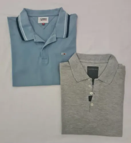 2 Camisas Polo Calvin/Tommy Tam G e GG (originais / desapego)