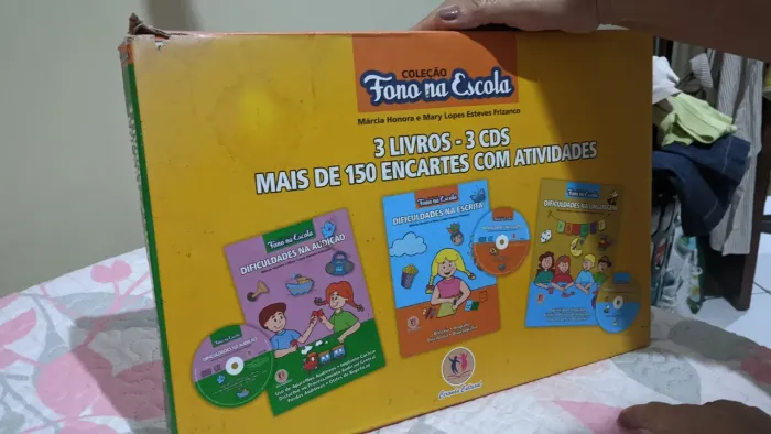 Coleção do o na escola 3 livros