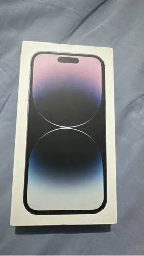 iPhone 14 Pro na cor roxa saúde da bateria excelente nunca foi aberto perfeito estado