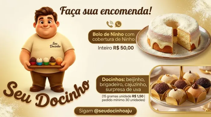 Encomenda de docinhos para aniversário