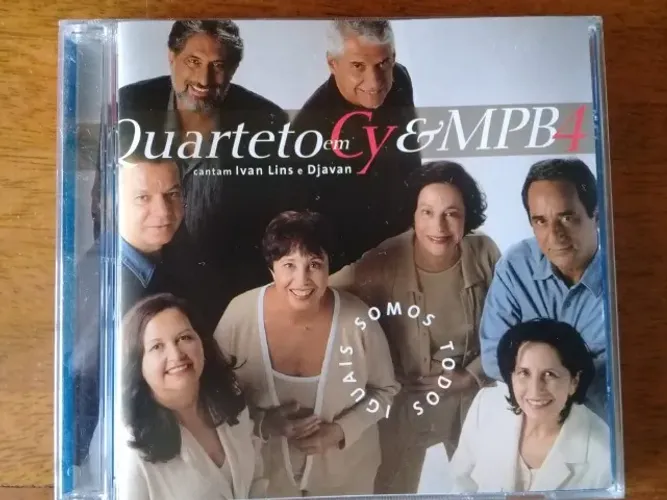 CD Quarteto em Cy & MPB4 cantam Ivan Lins e Djavan - Somos Todos Iguais