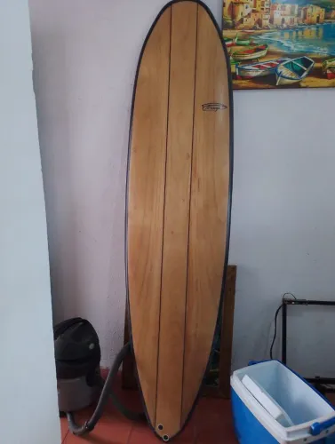 Prancha longboard wooden