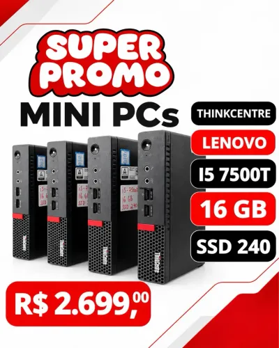 Mini pc ddr 4 16 Gb ssd 240