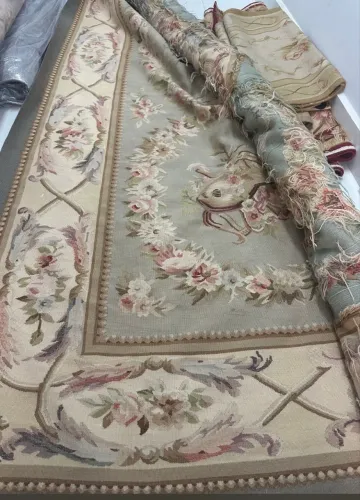 Tapete Aubusson Frances Original 3,42x3,48