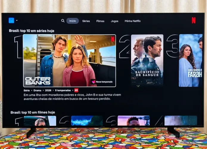 TV Smart Samsung 55" 4K