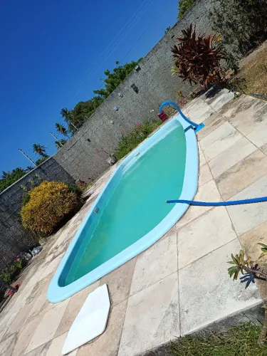 Piscina de fibra