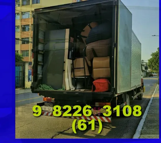 Frete! transporte de cargas em Taguatinga, Ceilândia, Águas Claras e São Sebastião!