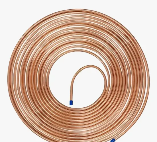 30 metros de cobre 3/4 + 15m de 3/8.