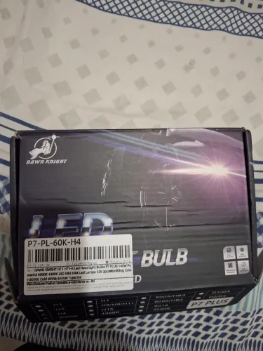 Par de lâmpadas H4 6000k Novos P7 Plus