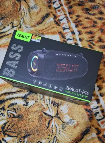 Caixa de som Bluetooth zealot p16 (NOVO)