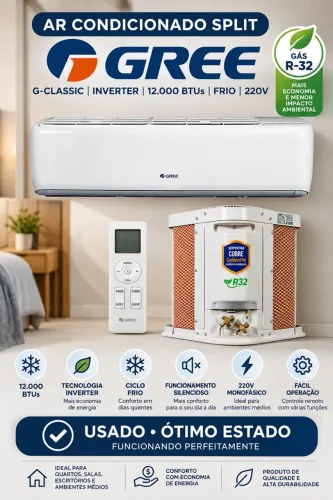 Vendo ar condicionado GREE 12.000 btus