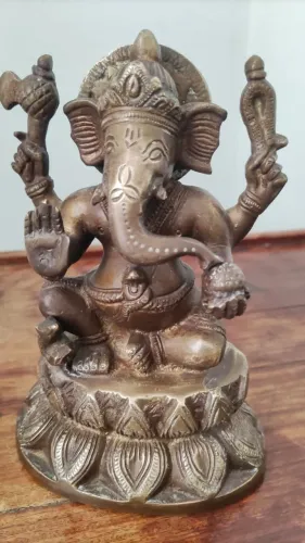 Ganesha de metal sem taxa de importação