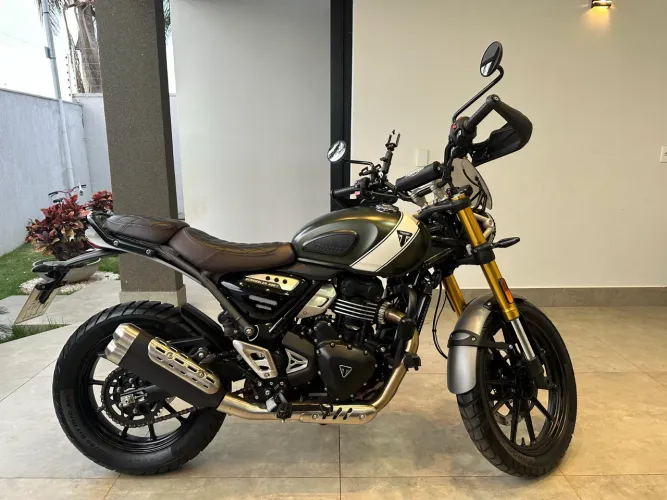 Triumph Scrambler 400x Impecável!