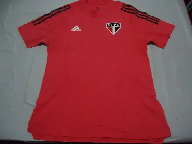 adidas - camisa do são paulo concentração - tam gg - usada/detalhes - original