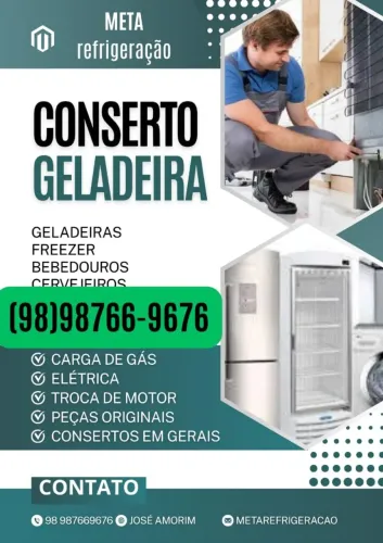 Conserto de Geladeiras e refrigeração