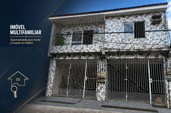 VENDE-SE IMÓVEL MULTIFAMILIAR COM RENDA DE ALUGUEL - VAL-DE-CANS - BELÉM/PA.