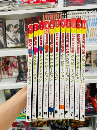 COLEÇÃO MANGÁ GRAVITATION ( VOLUMES 1 Á 11) JBC