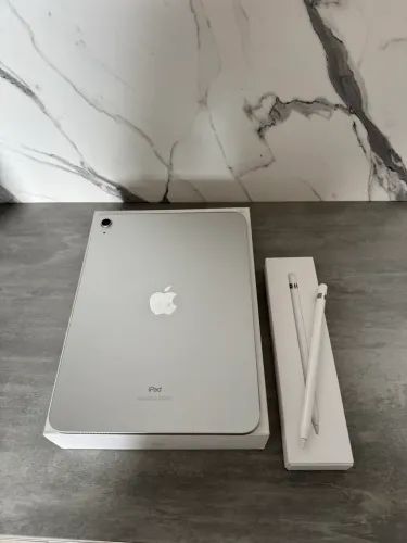 iPad 10ª geração 64gb cinza + apple pencil original