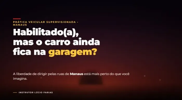 Aulas de direção para habilitados