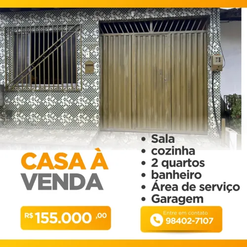 VENDE SE ESTÁ CASA (Conj maguari)
