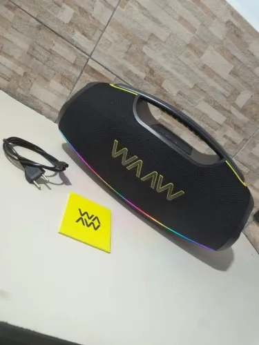 Vende-se caixa de som Bluetooth WAAW 1000, não faço trocas