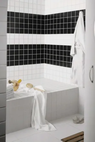 Revestimento Portobello Arq Urbano Preto 7,5x7,5 e 20x20 - Novo