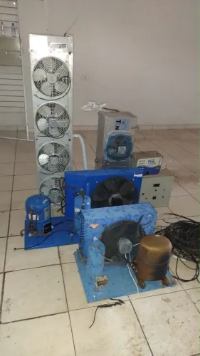 Motor completo câmara fria