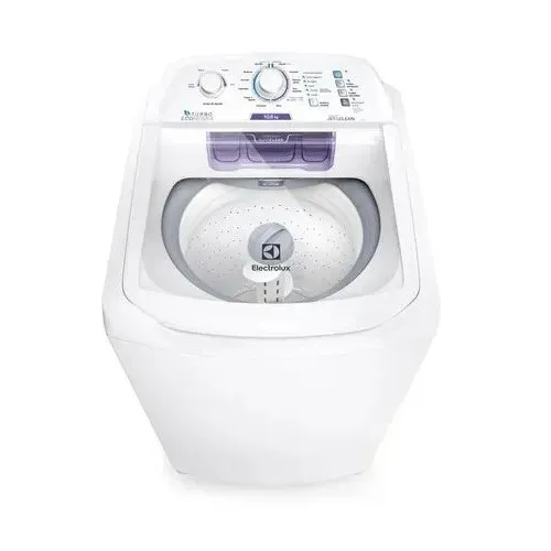 Máq Lavar Electrolux 10,5kg Branca Turbo Economia com Jet&Clean e Filtro Fiapos (LAC11)
