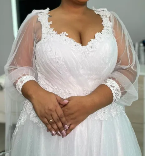 Vestido de noiva plus size
