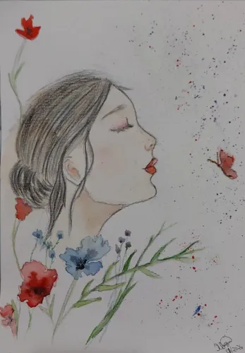 Pintura autoral: Respira, inspira