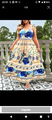 Vestido shein G1 novo plus size