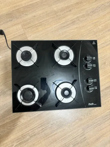 Fogão Cooktop com válvula de gás 