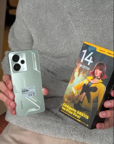 REALME 14 5G 512GB/12RAM | LACRADO COM 1 ANO DE GARANTIA | LOJA FÍSICA BH