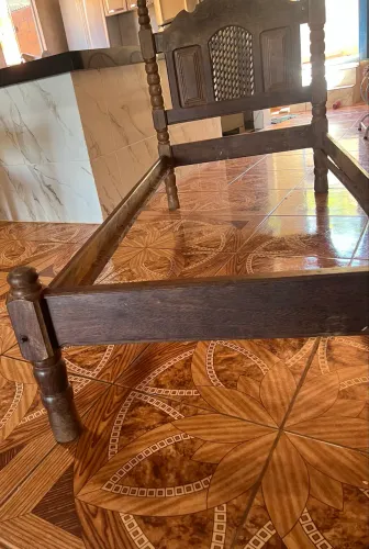 Cama sucupira solteiro