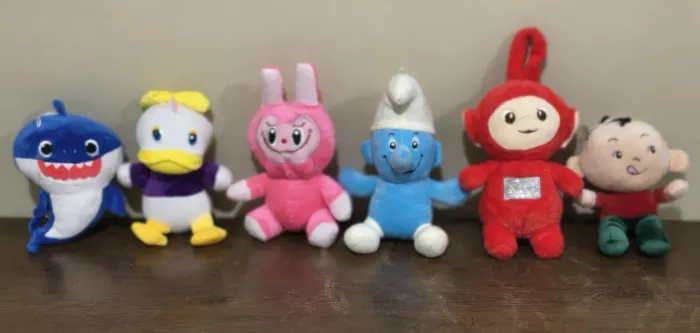 Pelúcias de desenhos animados