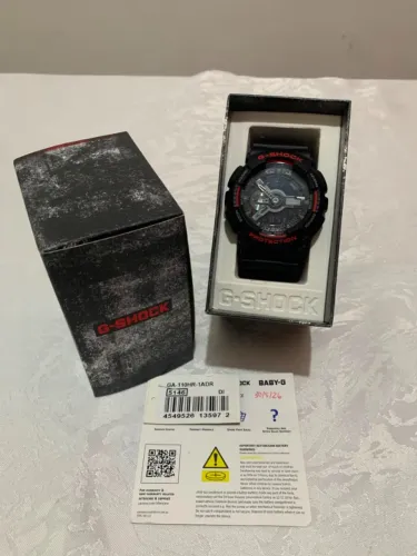 Relógio Casio G-SHOCK GA-110HR-1ADR ? Novo na Caixa