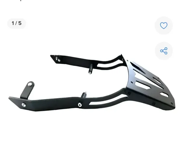 Suporte bagageiro Kawasaki Er6n Ninja 650 2013 em diante reforçado.