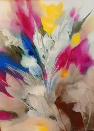 Tela Vitório Gheno, Óleo S/ Tela 80x60