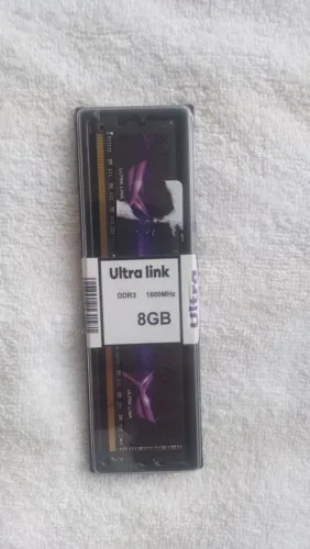 memória gamer desktop 8gb ddr3 1600mhz ultralink vision