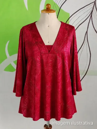 Blusa Feminina Com Brilho 