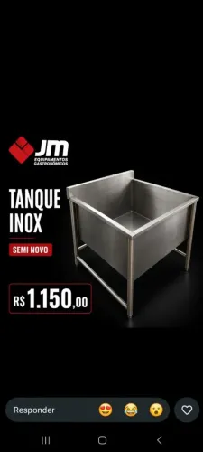 Tanque inox