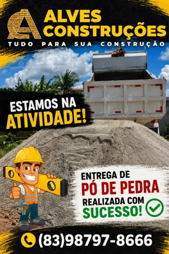 PÓ DE PEDRA - CARRADA 6m³ ou 12m³