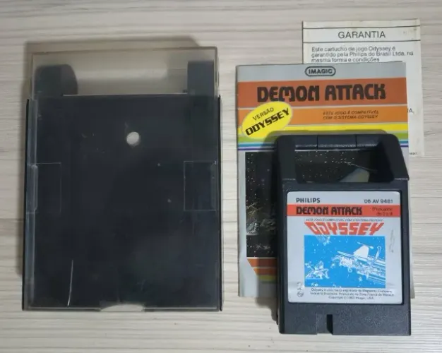 Jogo Orignal Demon Attack para Video Game Odyssey