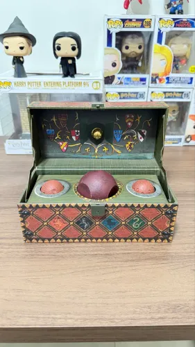 Conjunto colecionável bolas de quadribol Harry Potter